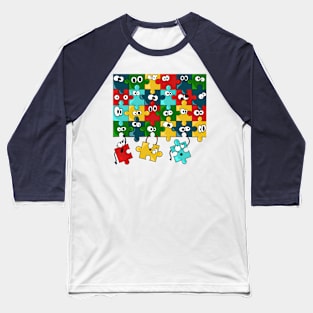 Puzzle trouble Baseball T-Shirt